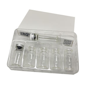 Kunden spezifische hochwertige transparente Kunststoff-Blister-Verpackungs schale für Medizin fläschchen - Product Image 2