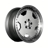 Jantes en alliage GPW 5x112 17 18 pouces pour voitures particulières 8J 9.5J à déport profond pour jantes Mercedes W140 W201 W126 W124