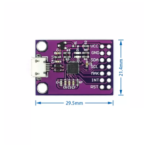 Carte de débogage USB vers I2C CP2112, module de communication SMBus, kit d'évaluation pour le développement de capteurs et Arduino - Product Image 3