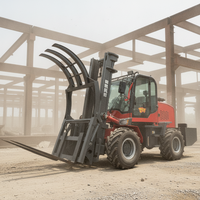 Recrutement mondial de concessionnaires : Chariots élévateurs diesel 4x4 tout-terrain 3.5t, 4t, 5t, 6t, 7t, 8t, 10t à vendre