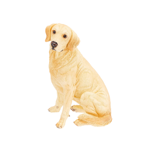 Esculturas de Animales Hechas de Resina Personalizadas, Perros <span class=keywords><strong>Labrador</strong></span>, Aptas para Decoración del Hogar y Jardín - Product Image 1
