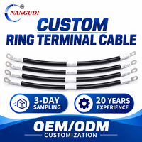 Câble de batterie 4AWG 6AWG 8AWG 10AWG 12AWG pour onduleur automobile, applications solaires, marines, bateaux, VR, voitures et motos