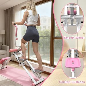 เครื่องออกกำลังกายแบบปีนเขาอเนกประสงค์ CZFIT พับเก็บได้ สำหรับใช้ในบ้าน เพื่อลดน้ำหนักและฝึกกล้ามเนื้อแกนกลาง - Product Image 2