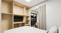Kit de chambre mobile préfabriquée de haute qualité JHCE pour le tourisme familial, hôtel modulaire portable type bungalow, petite maison conteneur