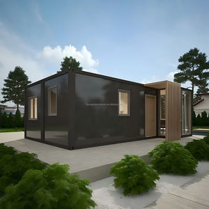 Rumah Kontainer Modular Boxspace yang Dapat Dilepas, 2 Kamar Tidur, Apartemen Mewah Berfurnitur Lengkap & Penggunaan Kantor, Desain Industrial - Product Image 1