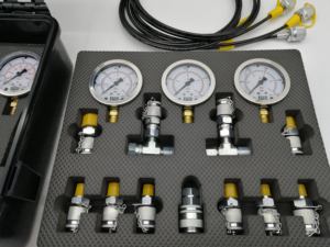 掘削機部品0-400bar油圧ゲージテストキット0-6000psi掘削機燃料油圧ゲージ用 - Product Image 4