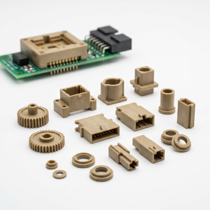 Custom Micro Machining Torlon PAI Parts for High Temperature Electronic <b>Testing</b> - Product Image 2