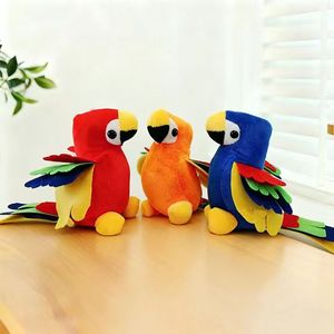Giocattoli di Pappagalli Macaw Realistici Super Morbidi, Simpatici Uccelli Selvatici di Peluche Imbottiti in Cotone PP, 18 cm, Regalo per Bambini - Product Image 4