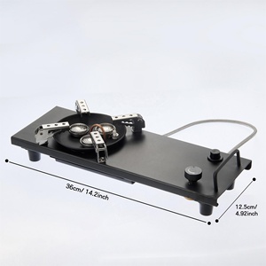 Fornello a Gas Butano Portatile in Acciaio Inox, Piccolo, Manuale, Semplice, per Campeggio, Singolo Bruciatore IGT, Elettrico ad Alta Pressione - Product Image 4