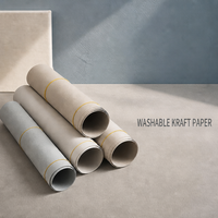 Papier kraft lavé à l'eau FCS 150g-350g, pour impression et couture, faible teneur en carbone, biodégradable, imperméable, résistant aux déchirures, matériau pour étiquettes