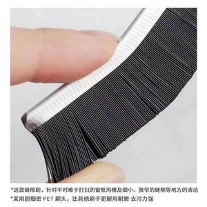 Crevices Cleaning <b>Brush</b> Long Handle Nylon Bristles For <b>Window</b> Sink Bathtub Faucet Cleaning Tool - Product Image 5