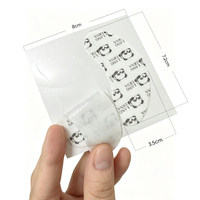 Patchs de gel hydrogel naturels pour les yeux à la vitamine E et à l'acide citrique pour réduire les poches sous les yeux, éclaircir et revitaliser