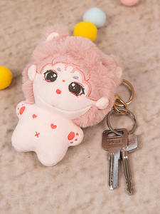 โรงงานผลิตพวงกุญแจตุ๊กตาผ้ากำมะหยี่คุณภาพสูงระดับมืออาชีพ ขนาด 10 ซม. 4 นิ้ว ผลิตตามสั่งสำหรับเด็ก - Product Image 2