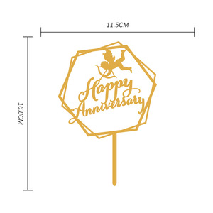 Adornos Decorativos para Pasteles de Acrílico al por Mayor 2023, Nuevo Diseño de Adorno para <span class=keywords><strong>Pastel</strong></span> con Figura de Cumpleaños <span class=keywords><strong>Número</strong></span> <span class=keywords><strong>18</strong></span> - Product Image 6