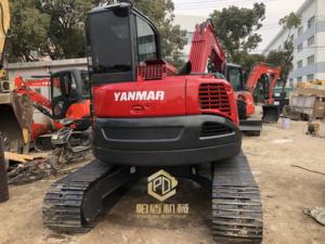 Excavatrices d'occasion de haute qualité, mini-excavatrice <span class=keywords><strong>Yanmar</strong></span> Vio80, excavatrice sur chenilles hydraulique de 8 tonnes, bon état, machines d'occasion - Product Image 3