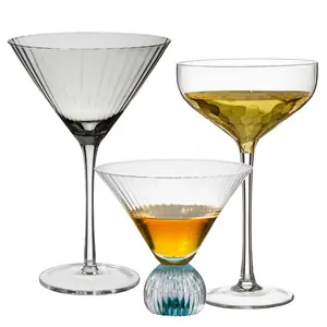 1 Piece Stainless Steel Martini Glass Cocktail Stem Wine Cups Bar Fancy  Mugs Wine Cup Golden Silver Two Colors to Choose - AliExpress