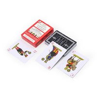 Logo Impression PVC Poker Deck Italien US Arabie Saoudite Espagnol Cartes à jouer