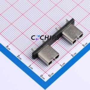 XF-507P-A Fuse Holder (Box) Through hole Component (THT) Fuse ( Rated Voltage: 500V )( Rated Current: 50A ) - Product Image 1
