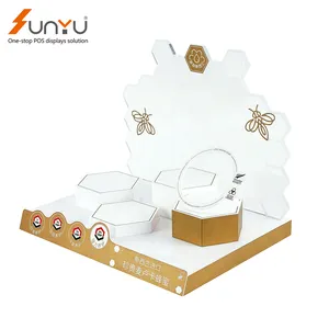 Sunyu Custom Hoge Luxe Retail Acryl Cosmetische Display Stand