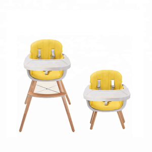 Seggiolone MH43 per Bambini in <span class=keywords><strong>Legno</strong></span> e Plastica 2 in 1 <span class=keywords><strong>Sedia</strong></span> da Pranzo per Bambini Seggiolone Colorato per Pasti e Alimentazione - Product Image 3