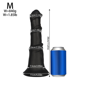 Scarletsin D-66-1 Dildo Super Spesso e Grande, 100% Impermeabile, Morbido, per il Piacere Femminile, Giocattolo Sessuale per Adulti, Taglia M - Product Image 6