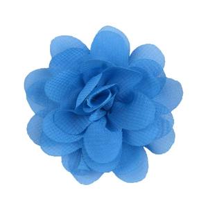 Flor de tela de 5cm para boda, flores artificiales para manualidades, accesorios, costura de flores 3D, materiales de Navidad para bricolaje - Product Image 4