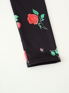 KAR & OT ZA ropa de mujer 2025 verano nueva moda francesa tridimensional flor decoración estampado <span class=keywords><strong>mono</strong></span> de manga larga 6921 - Product Image 6