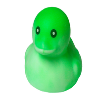 Jouet de bain apaisant pour enfants en forme de canard, doux et en peluche, en plastique, qui couine, compagnon de bain