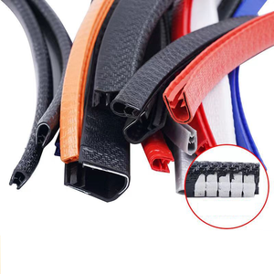 Sản Xuất U Hình Dạng Cửa Cao Su Cạnh <span class=keywords><strong>Trim</strong></span> Linh Hoạt PVC Xe Cạnh Bảo Vệ Cho Sắc Nét/Bề Mặt Thô U Hình Dạng Cắt Cửa Con Dấu Dải - Product Image 5