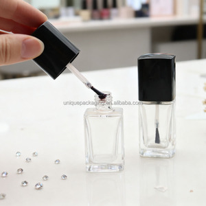 Bouteille de <span class=keywords><strong>vernis</strong></span> à <span class=keywords><strong>ongles</strong></span> en gel UV rectangulaire de 13ml 15ml sur mesure bouteille de <span class=keywords><strong>vernis</strong></span> à <span class=keywords><strong>ongles</strong></span> vide avec capuchon et brosse noirs - Product Image 3