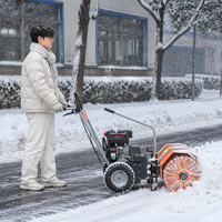 Souffleuse à neige autotractée 3-en-1 avec moteur essence Loncin 15HP 420cc pour grands chemins