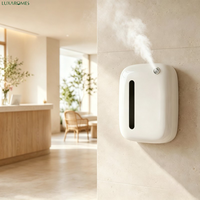 G501 Diffuseurs d'arômes domestiques intelligents WiFi APP sans eau 400ml 900m³ Système de diffusion de parfum mural 1.6g/h OEM IoT