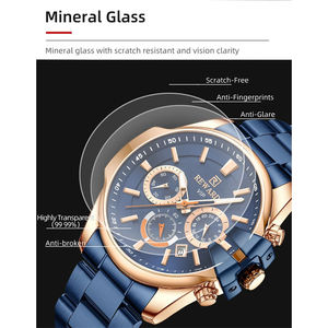 REWARD RD81110M Nuevos Relojes de Pulsera de Acero Inoxidable para Hombre, Relojes de Pulsera Deportivos Luminosos a Prueba de Agua - Product Image 3
