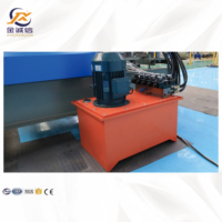 Machine de formage de tuiles pour cages à animaux en acier coloré à grande vitesse avec engrenages et roulements, conception personnalisée, haute productivité