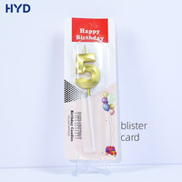 Bougies d'anniversaire numérotées 60, décorations modernes pour gâteaux, pour mariage, anniversaire, célébrations, 2 paquets par lot