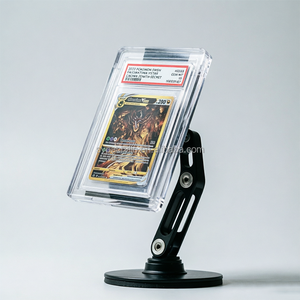 กล่องอะคริลิคคุณภาพสูง SYP สำหรับ <span class=keywords><strong>Michael</strong></span> <span class=keywords><strong>Jordan</strong></span> 1992 Upper Deck McDonald's PSA Mint 9 พร้อมวงแหวนแม่เหล็ก - Product Image 3