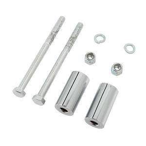 Rialzi Manubrio Cromati da 2 Pollici Compatibili con <span class=keywords><strong>Kawasaki</strong></span> Vulcan 1600 1500 1500FI <span class=keywords><strong>800</strong></span> 2000 <span class=keywords><strong>Classic</strong></span> XF290695 - Product Image 2