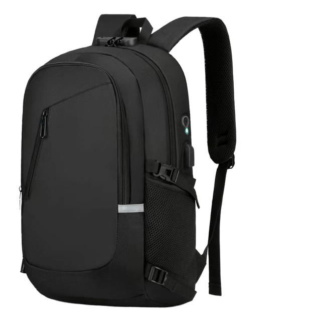 Custom 16 Inch Anti-Theft Waterproof Business Laptop Backpack Mens USB Charging Computer Bag with Nylon Lining Zipper Closure