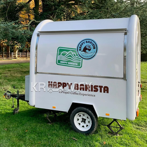 Carritos De Comida Movil Shawarma Snack Food Trailer Doner Kebab Burger Hot Dog Pizza Food Truck Fully Fiberglass Ice Cream - Product Image 5