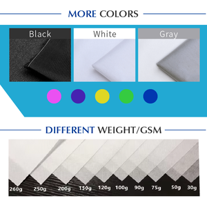 Entoilage <span class=keywords><strong>thermocollant</strong></span> non tissé 100 % polyester Xiangxing avec revêtement double point, usine de production - Product Image 4
