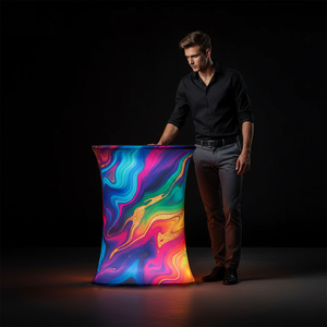 Stand de promotion Hawk 5s, table d'<span class=keywords><strong>exposition</strong></span>, stand de salon professionnel, boîte lumineuse LED, comptoir d'<span class=keywords><strong>exposition</strong></span> - Product Image 1