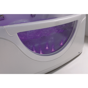 Baignoire à massage individuelle Afinare Modern Classic 1,5 m en acrylique écologique <span class=keywords><strong>avec</strong></span> combo air et hydromassage pour usage intérieur, appartement, <span class=keywords><strong>chambre</strong></span> à coucher - Product Image 4