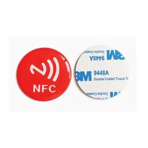 Tem nhãn NFC dạng sticker Epoxy, model 125kHz, thẻ RFID loại thẻ, chip TK4100, kích thước nhỏ, móc khóa NFC, chống nước, chip thẻ RFID - Product Image 1
