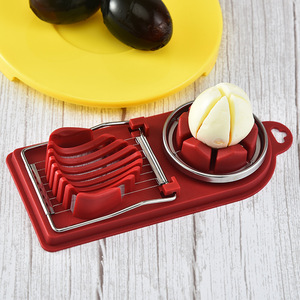 Cortador de Huevos Manual Multifuncional de Acero Inoxidable, Apto para Lavavajillas y Horno, Herramienta de Corte de Huevos Doméstica Sostenible CaiDa - Product Image 4