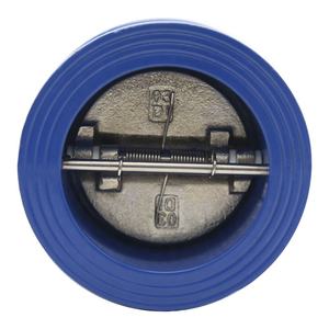 <span class=keywords><strong>Clapet</strong></span> <span class=keywords><strong>anti</strong></span>-<span class=keywords><strong>retour</strong></span> universel <span class=keywords><strong>vertical</strong></span> à lamelles papillon en fonte ductile à double plaque avec bride DIN - Product Image 3