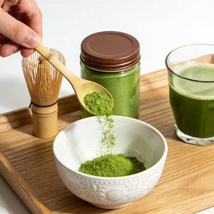 Matcha pur biologique, poudre de thé vert matcha instantanée, amincissant, qualité AAAAAA, usage cérémonial, boîte en vrac, logo personnalisé, en conserve - Product Image 3
