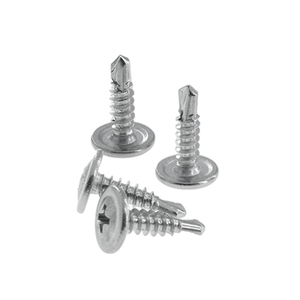 Tornillo autoperforante de cabeza plana grande de acero inoxidable con arandela, tornillo <span class=keywords><strong>autorroscante</strong></span> de cabeza redonda <span class=keywords><strong>para</strong></span> <span class=keywords><strong>chapa</strong></span> metálica - Product Image 3