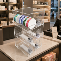 Présentoir transparent Pablo Velo pour sachets de snus et chewing-gum, support pour boîtes de snus White Label suédois, avec poussoir