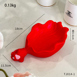 Nouvelle vente en gros de porte-savon créatif et mignon en forme de <span class=keywords><strong>poisson</strong></span> <span class=keywords><strong>rouge</strong></span> pour la décoration de la salle de bain - Product Image 2