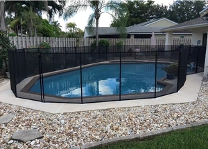 Xách tay khung nhôm hồ bơi hàng rào an toàn có thể tháo rời trong mặt đất hàng rào phần Kit - Product Image 3